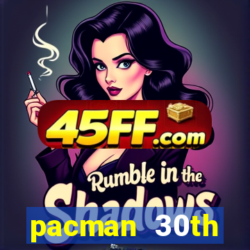 pacman 30th anniversary sonic